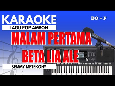 Karaoke - Punya Siapa Ale Pung Cinta // Semmy Metekohy ( Ambon )