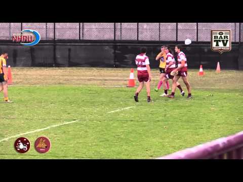 2015 NHRU Round 16 Premier 2 Highlights - University v Lake Macquarie