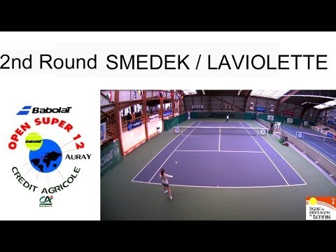 Victory of Smedek (CZE) over Laviolette (FRA) (3-6 7-6(6) 6-0) - Open Super 12 Auray - Boys Single