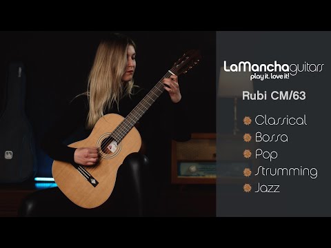 Демонстрация звучания классической гитары La Mancha Rubi CM/63