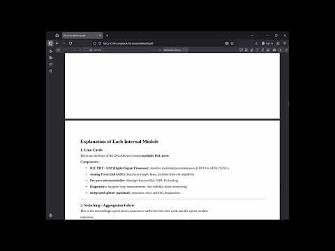 04 Access Network - DSLAM