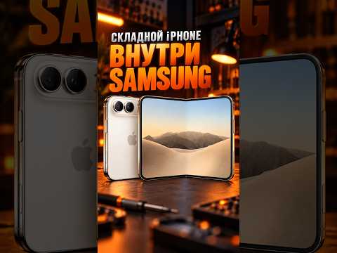 😂Складной iPhone ЭТО SAMSUNG!