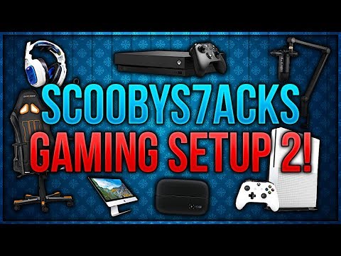 My New 2018 Custom Gaming Setup / Room Tour / gaming set up add ons!!!!