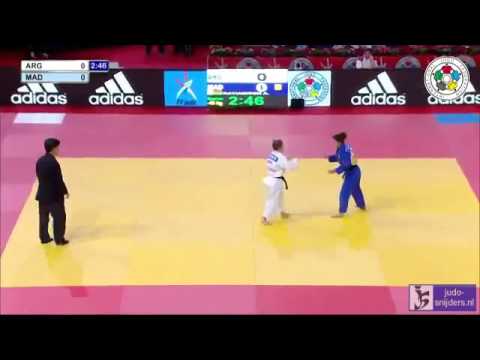 Judo 2014 Grand Slam Paris: Pareto (ARG) - Ratiarison (MAD) [-48kg]