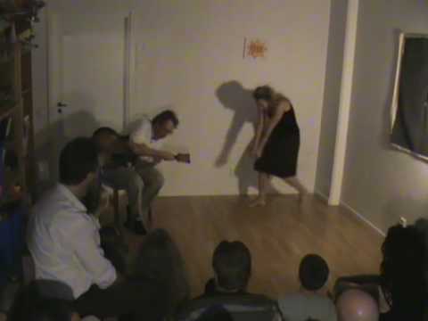 Christian Munthe (guitar) & Maria Mebius-Schröder (dance): Ad hoc free improvisation