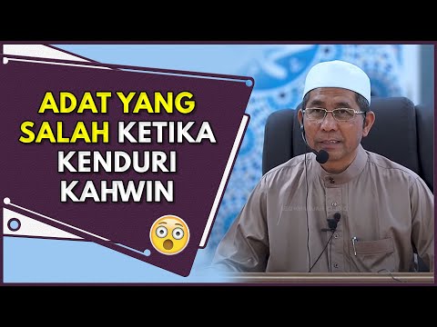 Hukum Behibur Ketika Kenduri KAHWIN | Syeikh Ahmad Faisol