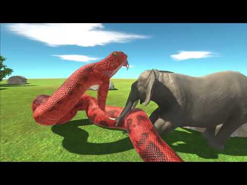 Titanoboa VS Every Units - Animal Revolt Batlle Simulator