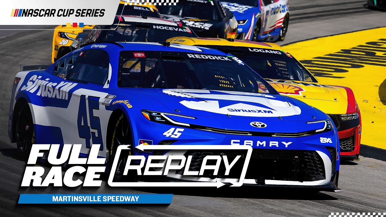 Video thumbnail for NASCAR Cup Series Full Race Replay: 2026 Martinsville Speedway