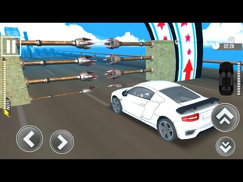 Impossible Car Stunts Driving 3D - Speed Car Bumps Challenge #8 - Android ios GamePlay