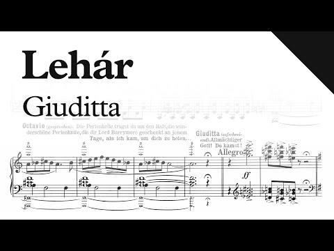 Lehár - Giuditta (Sheet Music)