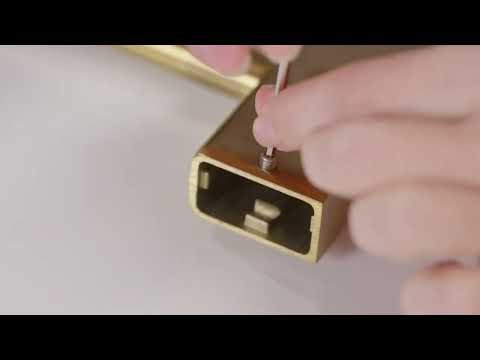 Handduksstång Pressalit Style Dubbel 610 mm