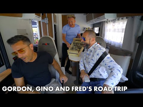 Gordon Ramsay Visits His Restaurant For Ingredients | Gordon, Gino and Fred's Road Trip