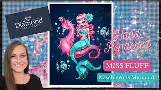 First Look from The Diamond Design Co!  “Mischievous Mermaid” by Miss Fluff 🧜‍♀️ 