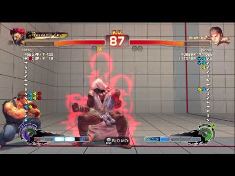 Fujino (Akuma) vs jyobin (Ryu) AE2012 Ranked Match *720p HD*