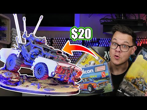 Making Crazy Vehicles for my Custom Mad Max 40k Army!