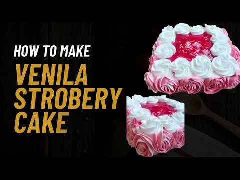 Home made cake 🎂 bakery style#Venilacake testy😋