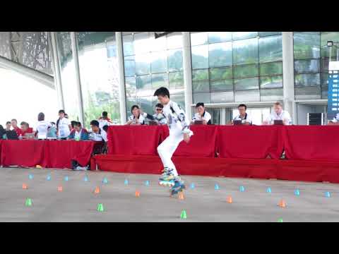 World Roller Games 2017 ( WFSC ) / Junior / Chang Wei - Jen - 3 place