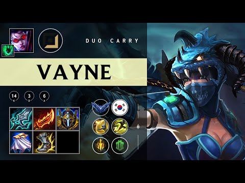 Vayne ADC vs Kalista - KR Diamond Patch 25.24