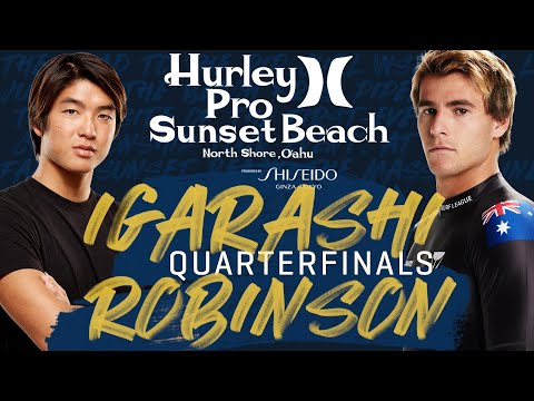 Kanoa Igarashi vs Jack Robinson Hurley Pro Sunset Beach - Quarterfinals Heat 4
