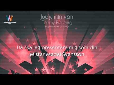 [1969] Tommy Körberg - "Judy, min vän"