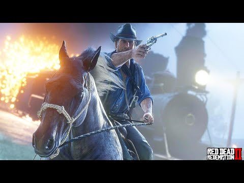 RED DEAD REDEMPTION 2 Gameplay Walkthrough Part 3 - FIRST TRAIN ROBBERY