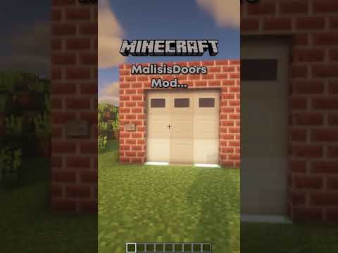 Minecraft REALISTIC DOORS! (MalisisDoors Mod)