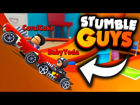 $100 STUMBLE GUYS *RACING BATTLE* WITH BABY YODA!