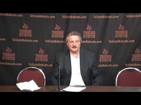 Texas State MBB Postgame vs. Howard Payne - Head Coach Danny Kaspar