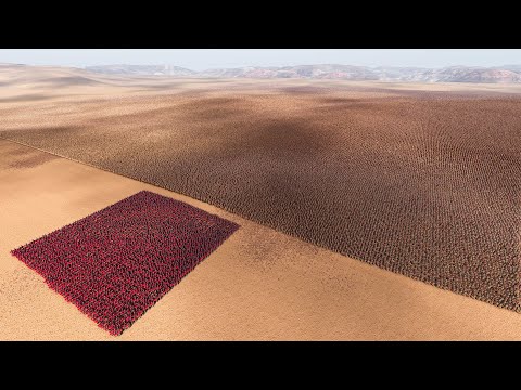 30.000 ROMANS vs 1 MILLION SPARTANS - Ultimate Epic Battle Simulator 2 UEBS2