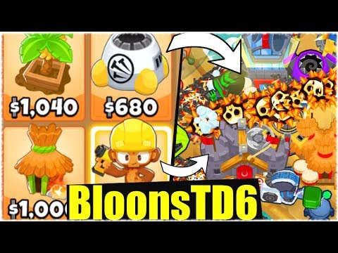 LEVEL 100 NUR MIT SUPPORT SCHAFFEN! - Bloons td 6 [Deutsch/German]