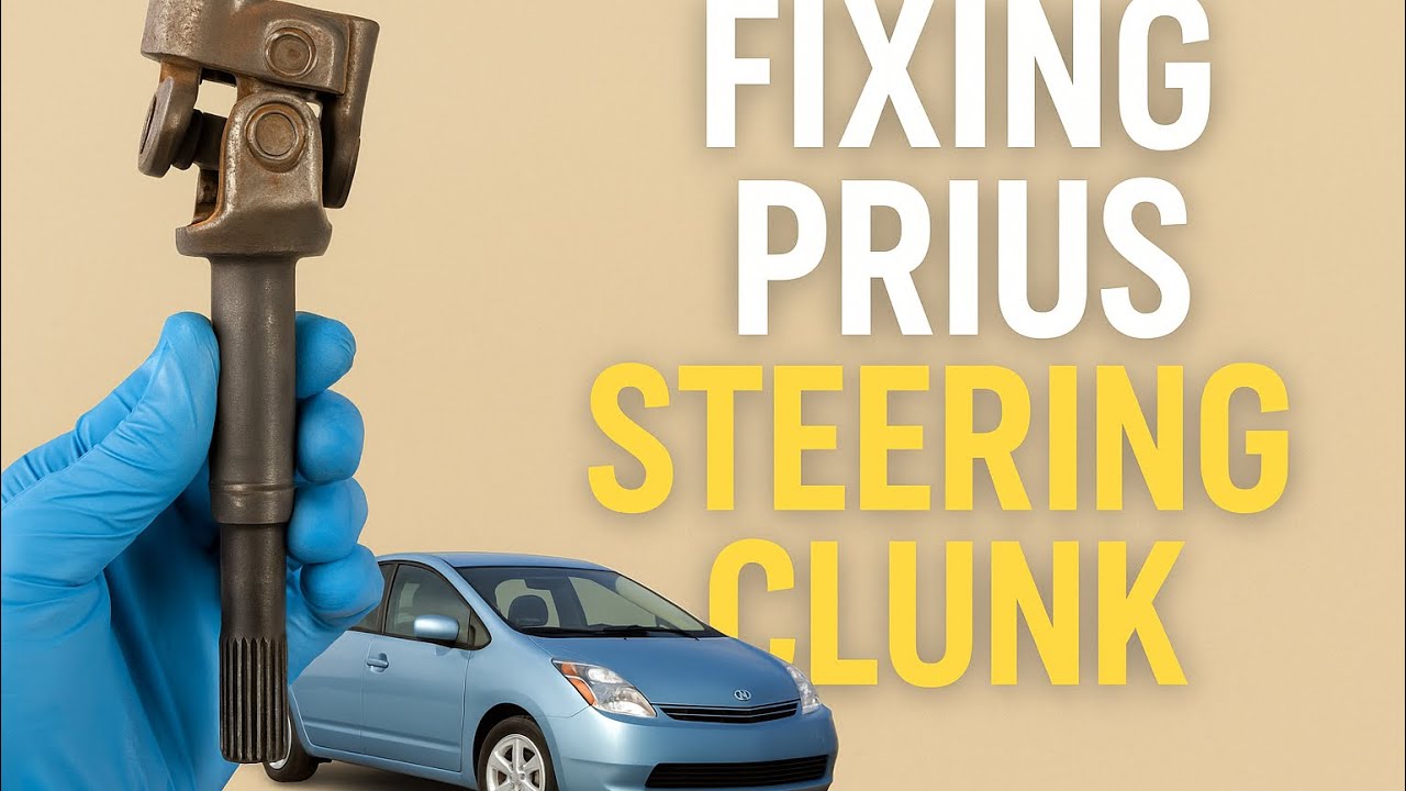 Prius Steering Column Clunk? The TRUE Fix