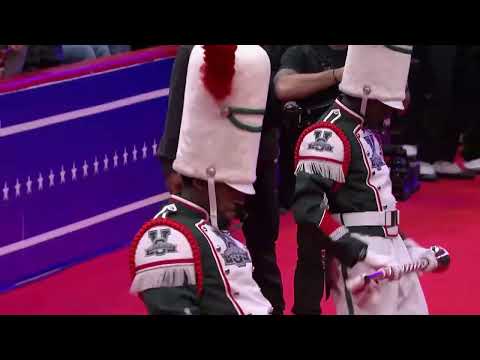 Mississippi Valley State University's HBCU band performs at Trump's inaugural parade