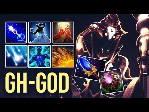 gh-god Rubick Mid Carry GOD Mode ON 9k Force Staff Escape - Dota 2