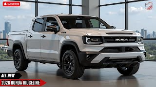 2026 Honda Ridgeline - Honda’s Most Capable Off-Roader Yet