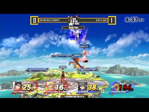Ultra WBB #150 | Big Dick Billy & Travisty vs Beast & Juice - Grand Final - Super Smash Bros. for Wi