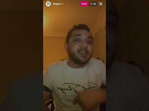 Agoni canlı yayında (yayınlanmamış yeni parçasını söylüyor)