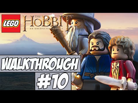 LEGO The Hobbit Walkthrough Ep.10 w/Angel - Laketown!