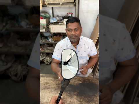 Quick Fixing A Broken Motorcycle Mirrors #shorts