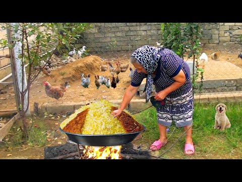 Azerbaijani Chicken Pilaf Recipe - Grandma's Easy Dinner İdea