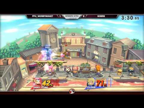 VS Weekly 3/30/17 - Winners Qtrs - WormyNugget (Diddy) vs. Seibrik (Cloud) - Smash 4