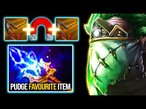 I Bet There A Magnet On This Pudge's Hook!!! AGH - Pudge FAVOURITE Item In 7.29 | Pudge Official