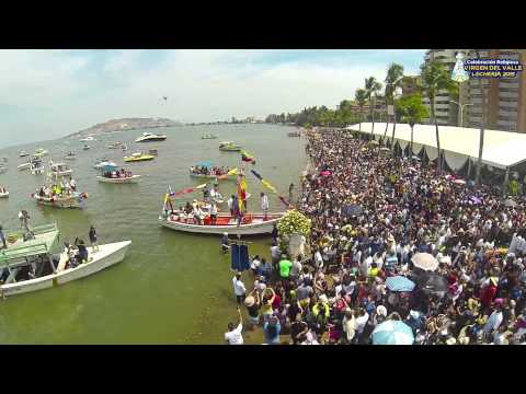 Procesión por el mar de nuestra querida Virgen del Valle 2015