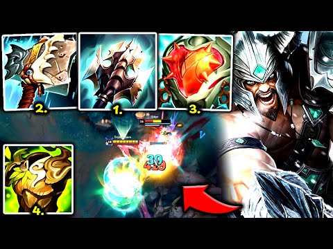 TRYNDAMERE TOP BUT I 1V5 WITH 7000+ HEALTH (UNSTOPPABLE) - 2025 Tryndamere TOP Gameplay Guide