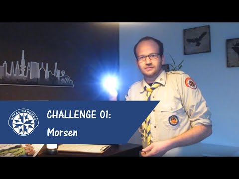 Challenge 01: Morsen (Pfadfinder & Pfadranger) - Royal Rangers Hamburg #n2tohuusaward