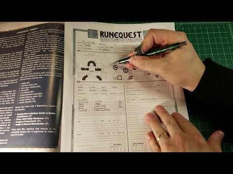 I Make A Runequest Glorantha Character! Part 3 - Rune Affinities