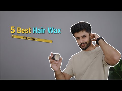 TOP 5 HAIR WAX FOR MEN 2022 | HAIRSTYLING 101
