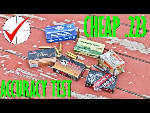 Budget .223 Ammo Test in an AR15 (Norma, Wolf, PMC, IMI, PPU)