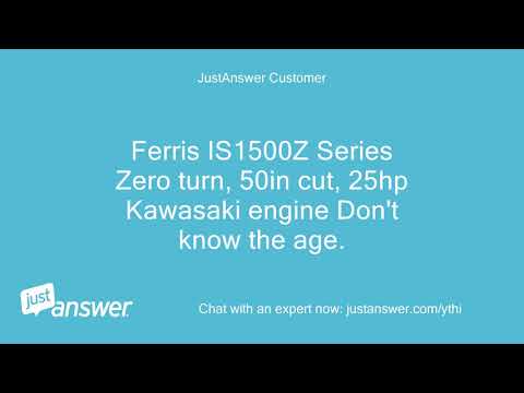 I have a Ferris IS1500Z series zero turn mower. The battery
