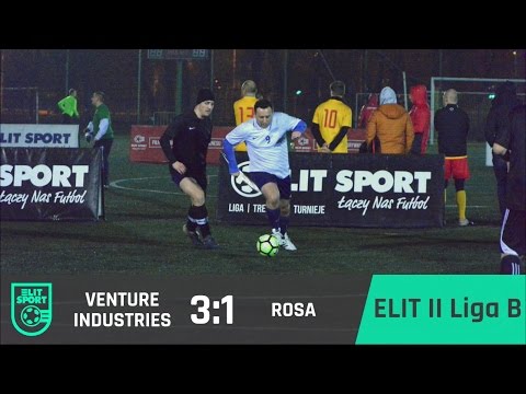 VENTURE INDUSTRIES 3:1 ROSA - ELIT II Liga B  [WIOSNA 2017]