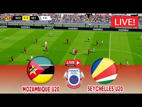 MOZAMBIQUE VS SEYCHELLES | AFRICAN COSAFA U20 YOUTH CHAMPIONSHIP 2022 FULL MATCH